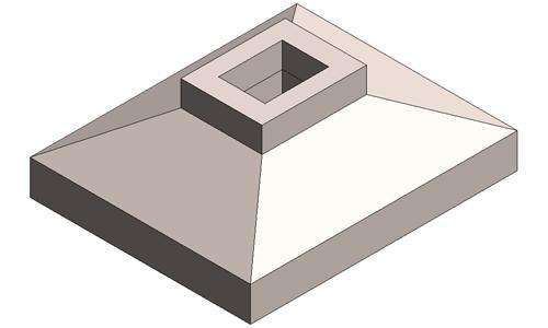[图]a,普通阶形基础b,普通坡.