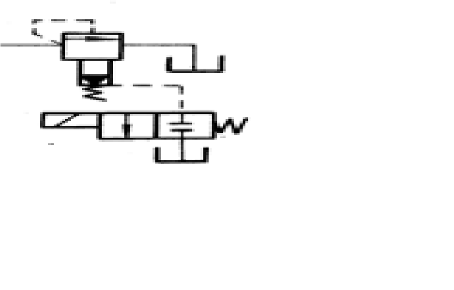 直动型溢流阀的符号表示是