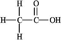 乙酸的结构式图示图片