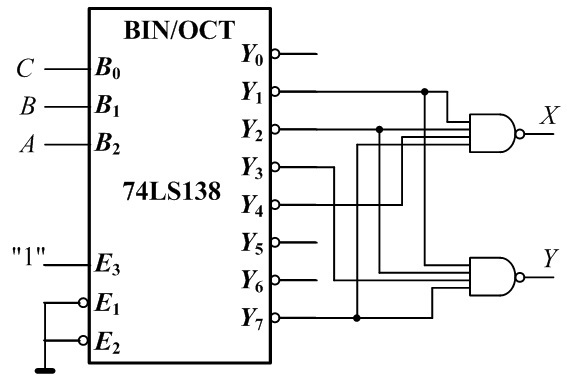 a,全加器b,全减器c,奇偶校验电路d,一致性判别电路点击查看答案第6题