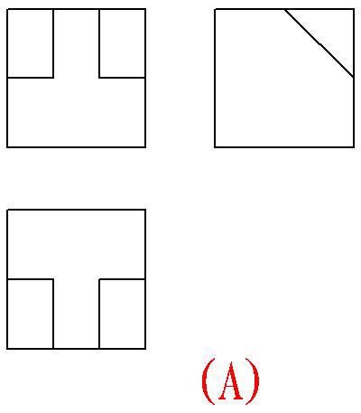 根据立体图,选择正确的三视图: [图]a,ab,bc,cd,d. - 上学吧找答案