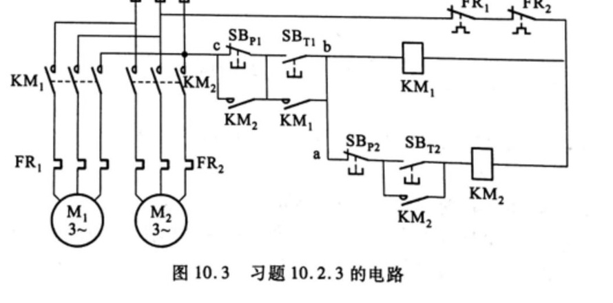 图示的三相异步电动机控制电路接通电源后的控制作用是.